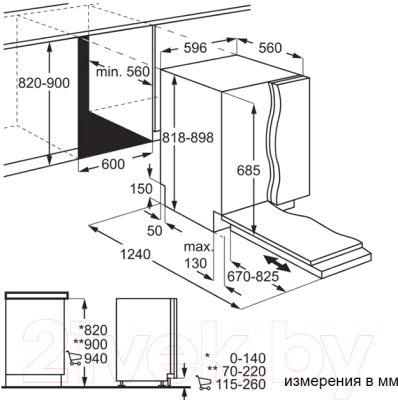 Посудомоечная машина Electrolux EEC87400W