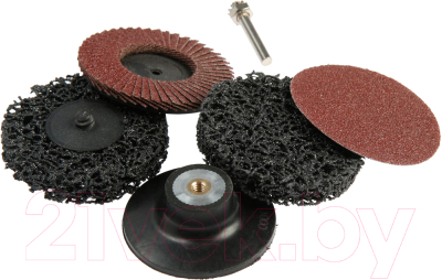 Набор шлифовальных кругов Tundra 9718201 (5шт) - фото