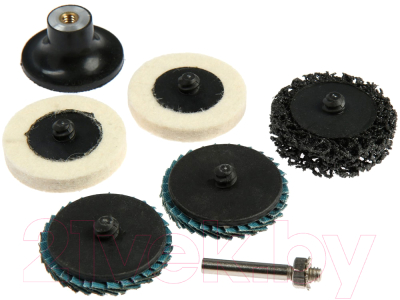 Набор шлифовальных кругов Tundra 9718203 (6шт)