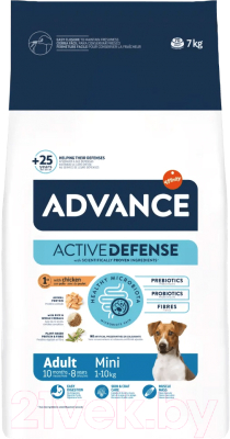 Сухой корм для собак Advance Mini Adult Chicken & Rice