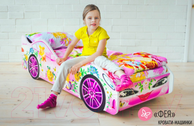 Стилизованная кровать детская Бельмарко Фея / 505