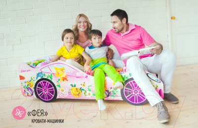 Стилизованная кровать детская Бельмарко Фея / 505