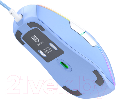 Мышь Onikuma CW916 Milky Blue