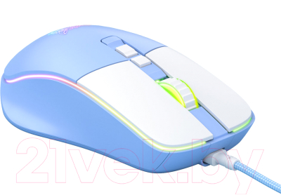 Мышь Onikuma CW916 Milky Blue