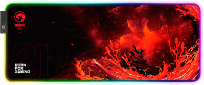 Коврик для мыши Marvo G45 Bloody Waves+RGB - фото