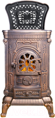 Печь отопительно-варочная Везувий А-07 Медь - фото