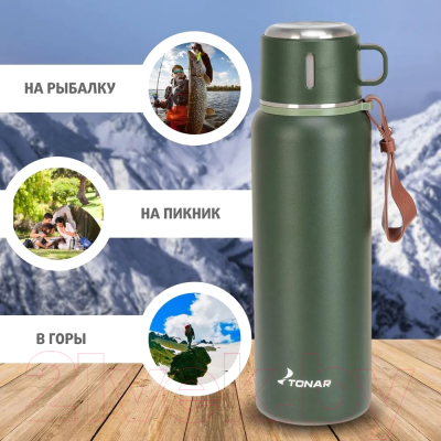 Термос для напитков Тонар T-KD-7030-0.9