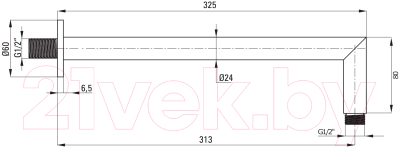 Душевая система со смесителем Deante Jasmin NAC_09JP