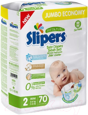 Подгузники детские Slipers Mini J-202 - фото