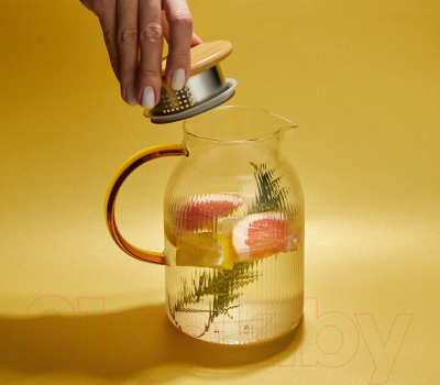 Чайный набор Makkua Ribbed Glassware RT1200 + RC300