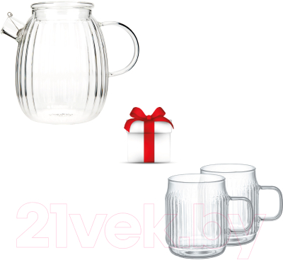 Чайный набор Makkua Teapot Cozyday TC1000 + MC270