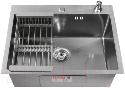 Мойка кухонная Arfeka Eco AR 60x50 + CL AR + DS AR