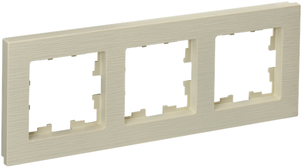 Рамка для выключателей и розеток IEK Brite BR-M32-51-K10 - фото