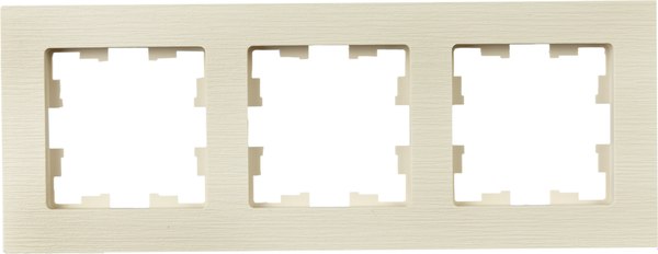 Рамка для выключателей и розеток IEK Brite BR-M32-51-K10