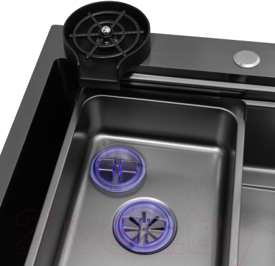 Мойка кухонная со смесителем Arfeka Eco AR PVD Nano 68x45