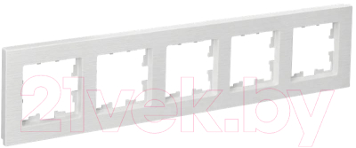 Рамка для выключателей и розеток IEK Brite BR-M52-51-K01