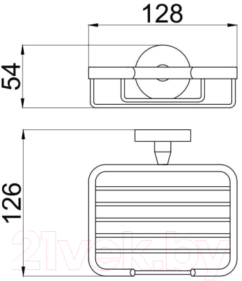 Мыльница Allen Brau Priority 6.31004-MG / 323764