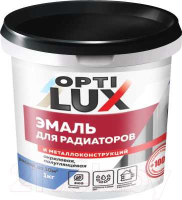 Эмаль Оптилюкс Для радиаторов акриловая - фото