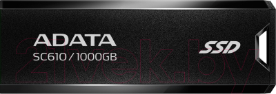 Внешний жесткий диск A-data SC610 1TB (SC610-1000G-CBK/RD)