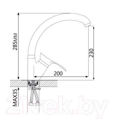 Смеситель Ekko EM4101