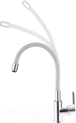 Смеситель Ekko EM70112-8 (белый/хром)