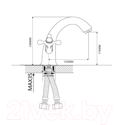 Смеситель Ekko EM1019