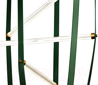 Потолочный светильник Kinklight Ровекс 07686-120+140+150.07 (зеленый)