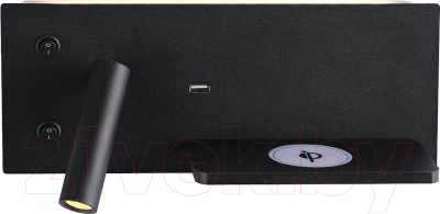 Бра Kinklight Норти 08075R.19 (правое, черный) - фото