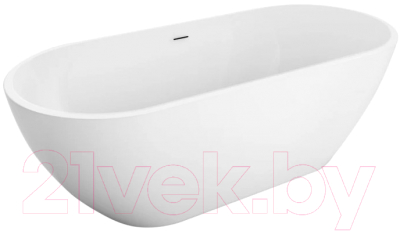 Ванна акриловая BelBagno Due BB701-1400-720-K