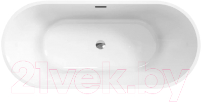 Ванна акриловая BelBagno Due BB701-1400-720-K