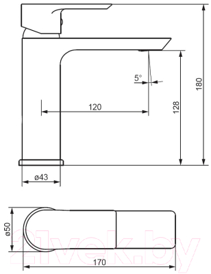 Смеситель Damixa Apollo 470210300