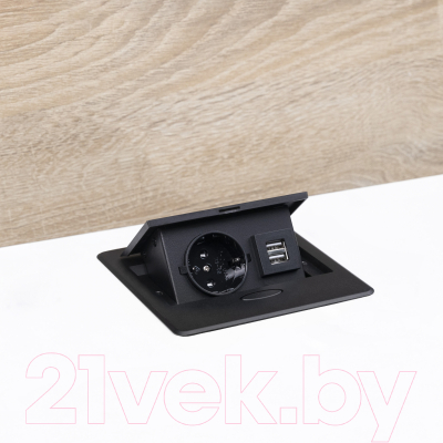 Блок розеточный AKS Nova 4 выдвижной