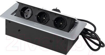 Блок розеточный AKS Nova выдвижной - фото