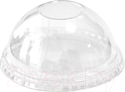 Набор крышек для стаканов Паксервис ПЭТ с отверстием / 284966 - фото