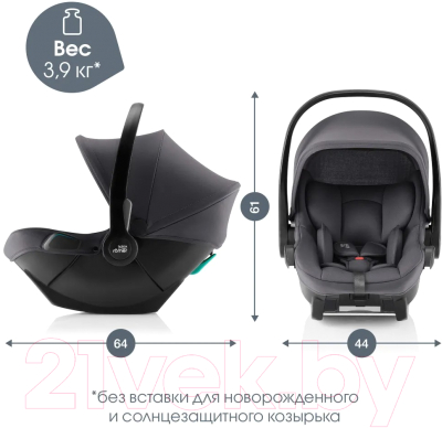 Автокресло Britax Romer Baby-Safe Core (midnight grey)