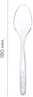 Набор одноразовых ложек Паксервис Премиум 180мм / 287192