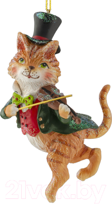Елочная игрушка Erich Krause Decor. Кот Базилио / 47723 - фото