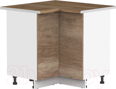 Шкаф под мойку Интермебель Микс Топ ШСРУМ 850-29-900 (дуб каньон/дуб флагстаф темный) - фото