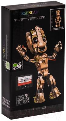 Конструктор King Я есть Грут / 66017