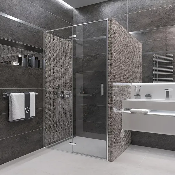 Душевая дверь Veconi 120x195 / VN73-120-01-C4