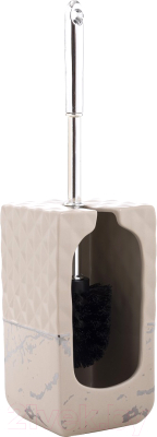 Ершик для унитаза Primanova Nero D-20675 (бежевый) - фото