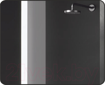 Зеркало Алмаз-Люкс Hanoi Black 10080d2-6 (с подсветкой) - фото