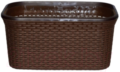 Корзина для белья Violet Ротанг / 263201