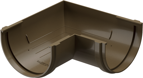 Угол желоба Docke Stal Premium 90 градусов PVSC-1004 - фото