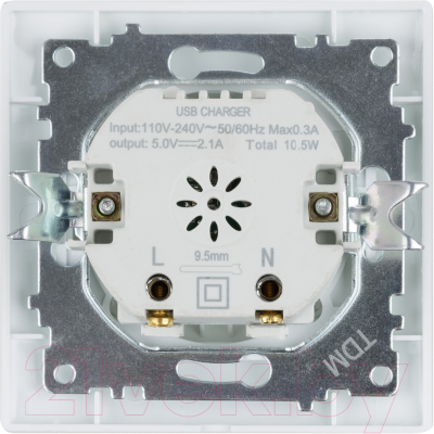 Розетка TDM Лама SQ1815-0041