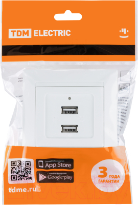Розетка TDM Лама SQ1815-0041
