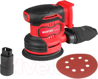Эксцентриковая шлифовальная машина Wortex COS 1218 E (1333435) - фото
