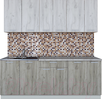 Готовая кухня Интерлиния Мила Лайт 2.1 - фото