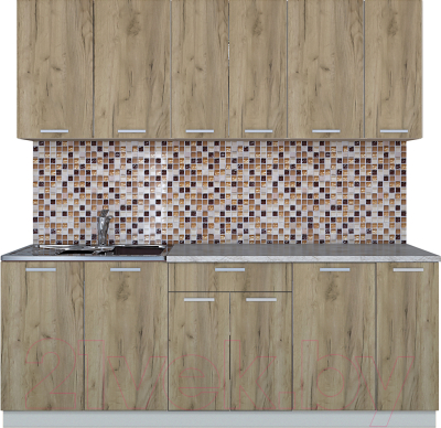 Готовая кухня Интерлиния Мила Лайт 2.1 - фото