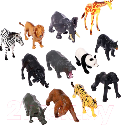 Набор фигурок игровых Sima-Land Дикие звери MB43536 / 5275713 - фото